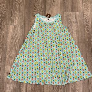 NWT Tea Collection Pineapple Trapeze Dress